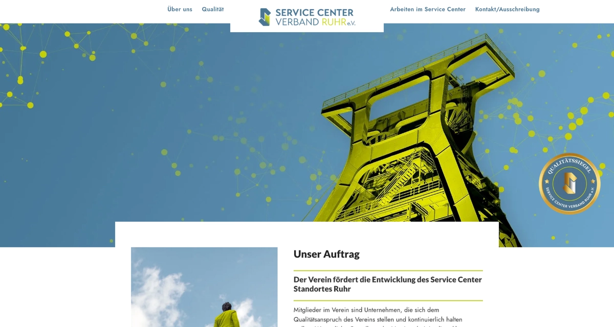 Hero des Service center Verband Ruhr e.V.